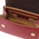 TL Bag Leather Handbag - Small Size Red TL142076