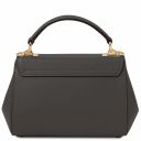 TL Bag Leather Handbag - Small Size Grey TL142076