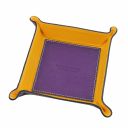 Leather Valet Tray Purple TL142159