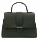 TL Bag Leather Handbag Forest Green TL142156