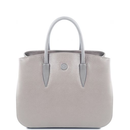 Camelia Sac à Main en Cuir Gris clair TL141728
