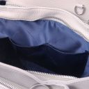 Tulipan Leather Handbag Светло-серый TL141727