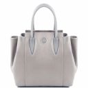 Tulipan Borsa a Mano in Pelle Grigio chiaro TL141727