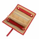 Soft Leather Jewellery Case Lipstick Red TL142193