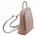 TL Bag Saffiano Leather Backpack for Women Nude TL141631