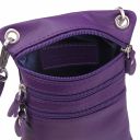 TL Bag Soft Leather Mini Cross bag Purple TL141368