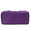TL Bag Leather shopping bag Purple TL141730