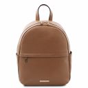 TL Bag Soft Leather Backpack Taupe TL142178