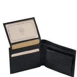 Exclusive 3 Fold Leather Wallet for men With Coin Pocket Honey TL141377