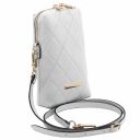 TL Bag Mini Soft Quilted Leather Cross bag White TL142169