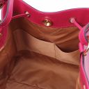 Minerva Leather Bucket bag Fuchsia TL142145