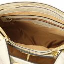 TL Bag Soft Quilted Leather Handbag Beige TL142132