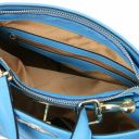 TL Bag Sac à Main en Cuir Souple Matelassé Bleu céleste TL142132