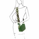 TL Bag Borsa a Tracolla in Pelle Verde TL142192