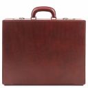Milano Leather Attaché Case Brown TL142185