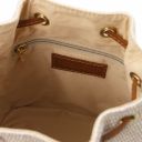 TL Bag Straw Effect Bucket bag Sand TL142207