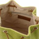 TL Bag Straw Effect Bucket bag Green TL142207