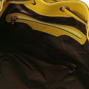 Vittoria Beuteltasche aus Leder Gelb TL141531