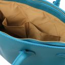 TL Bag Sac à Main Pour Femme Avec Finitions Couleur or Turquoise TL141529