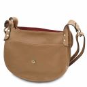 TL Bag Soft Leather Shoulder bag Light Taupe TL142202