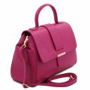 TL Bag Leather Handbag Fuchsia TL142156