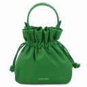 TL Bag Soft Leather Bucket bag Green TL142201