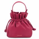TL Bag Soft Leather Bucket bag Fuchsia TL142201