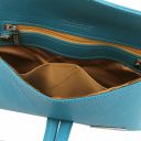 TL Bag Leather Clutch Turquoise TL141990