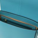 Nausica Schultertasche aus Leder Turquoise TL141598