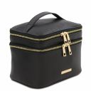 Mary Soft Leather Toilet bag Black TL142206