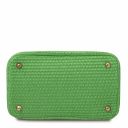 TL Bag Bolso Cubo Efecto Paja Verde TL142208