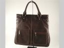 Camilla Lady Leather bag Dark Brown TL140491