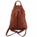 Shanghai Soft Leather Backpack Cognac TL140963