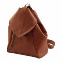 Delhi Leather Backpack Cognac TL140962