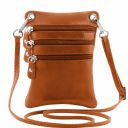 TL Bag Sac Bandoulière en Cuir Souple Cognac TL141368