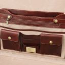 Milano Maletín Attaché 24 Horas en Piel Marrón TL142185