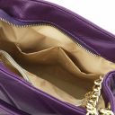 TL Bag Soft Quilted Leather Bucket bag Purple TL142220