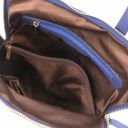 TL Bag Sac à dos Pour Femme en Cuir Souple Bleu foncé TL141682