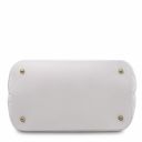 TL Bag Borsa Secchiello in Pelle Morbida Trapuntata Bianco TL142237