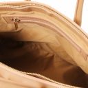 TL Bag Кожаная сумка с золотистой фурнитурой Champagne TL141529