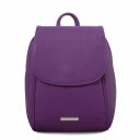 TL Bag Soft Leather Backpack Purple TL141905