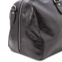 Lisbona Travel Leather Duffle bag - Large Size Black TL40121