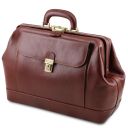 Leonardo Exclusive Leather Doctor bag Brown TL142072