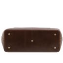 Leonardo Exclusive Leather Doctor bag Темно-коричневый TL142072