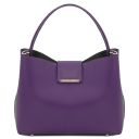Clio Borsa Secchiello in Pelle Viola TL141690