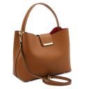 Clio Leather Secchiello bag Cognac TL141690