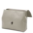 Silene Handtasche aus Kalbsleder Light grey TL142152