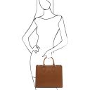 Iside Sac Business en Cuir Pour Femme Cognac TL142240