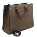 Iside Leather Business bag for Women Темный серо-коричневый TL142240