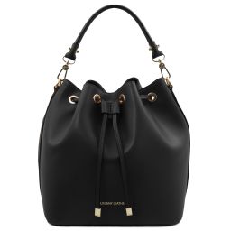 Vittoria Leather Bucket bag Черный TL141531